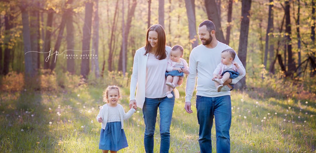 The Sleigh Family | Palatine Illinois Family Photography